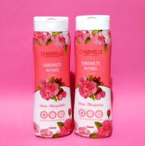 kit 10 Sabonete íntimo rosa mosqueta 200ml charmelle