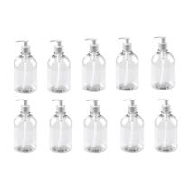 Kit 10 Saboneteira Plástica P/ Álcool Gel Pump 500ml Kit 10 Saboneteira Plástica P/ Álcool Gel Pump 500ml