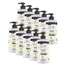 Kit 10 Sabonetes Líquido Lux Botanicals Buquê de Jasmim 500ml