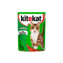 Kit 10 Sachês Kit e Kat para Gatos Sabor Cordeiro Kit 10 Sachês Kit e Kat para Gatos Sabor Cordeiro
