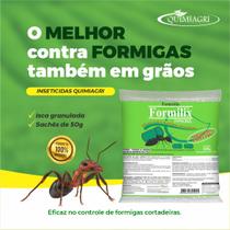 Kit 10 Sachês Mata Formigas Cortadeiras Isca Jardim Grama