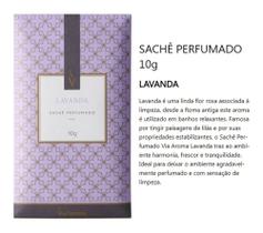 Kit 10 Sachês Perfumados Via Aroma 10g Guarda-roupa Armarios Kit 10 Sachês Perfumados Via Aroma 10g Guarda-roupa Armarios