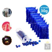 Kit 10 sachês silica gel desumidificador aparelho auditivo Kit 10 sachês silica gel desumidificador aparelho auditivo