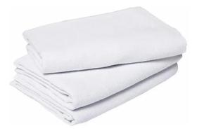 Kit 10 saco alvejado pano de chão grande 63x40 12 batidas