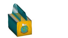 Kit 10 Sacolas Ecobag Snoopy Salve O Planeta Amarelo