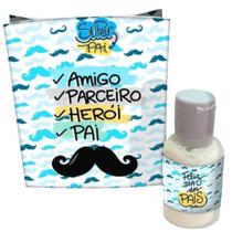 Kit 10 Sacolinhas Lembrancinhas com Hidratante Pós Barba Dia dos Pais