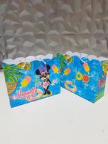 Kit 10 sacolinhas Personalizadas pool party da minnie Kit 10 sacolinhas Personalizadas pool party da minnie