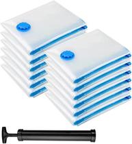 Kit 10 Sacos A Vácuo Hermético 50X60Cm Edredom Toalhas