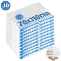 Kit 10 Sacos a Vácuo Hermético para Roupas Toalhas Edredom