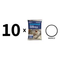 Kit 10 Sacos De Rejunte Cerâmica Votomassa Branco 1Kg Kit 10 Sacos De Rejunte Cerâmica Votomassa Branco 1Kg