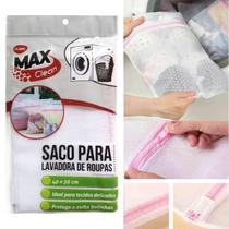 Kit 10 Sacos Lavar Roupa Tanquinho Tecido Delicado 40x50