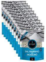 kit 10 Sal Marinho De Mossoró Grosso Tempero 1kg Da Smart kit 10 Sal Marinho De Mossoró Grosso Tempero 1kg Da Smart