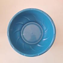 Kit 10 Saladeiras Fundas Tigela Plástico Resistente 2500ml