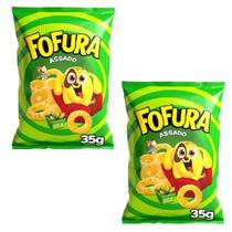 Kit 10 Salgadinho anel de cebola Fofura 35gr crocante Kit 10 Salgadinho anel de cebola Fofura 35gr crocante