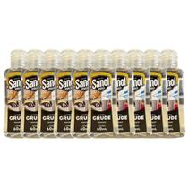 Kit 10 Sanol Pro Limpa Grude Removedor Multiuso 60ml