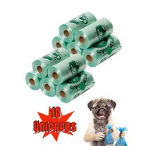 Kit 10 saquinho coletor cata caca para pet pipicão biodegradável Kit 10 saquinho coletor cata caca para pet pipicão biodegradável