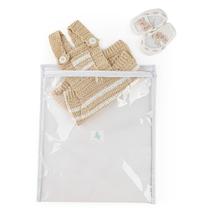 Kit 10 Saquinhos Maternidade Multiuso Organizador Nécessaire Envelope Com Zíper