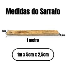 Kit 10 Sarrafo 1,00mx5cmx2,5cm Madeira Pinus Seca e Bruta Kit 10 Sarrafo 1,00mx5cmx2,5cm Madeira Pinus Seca e Bruta