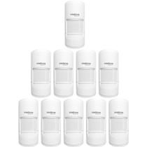 Kit 10 Sensores Alarme Com fio Infra Pet 20 Kg IVP 5001 PET Intelbras