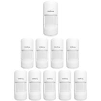 Kit 10 Sensores Alarme Passivo IVP 5001 PET SHIELD Intelbras