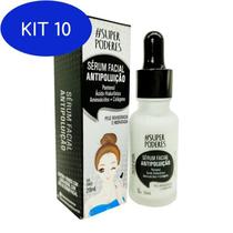 Kit 10 Serum Facial Antipoluiçāo Super Poderes