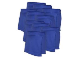 Kit 10 Short Saia Infantil Helanca Azul Royal Kit 10 Short Saia Infantil Helanca Azul Royal