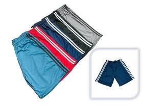 Kit 10 Shorts Futebol Masculino Bermuda Com Elástico e Cordão