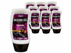 Kit 10 Silicone Gel Painel Bucas Perfumado Lavanda 200G