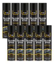 Kit 10 Silicone Spray Protege 300ml Lavanda Couro Painel Kit 10 Silicone Spray Protege 300ml Lavanda Couro Painel