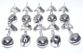 Kit 10 Sinos Simples C/ Fixador Para Pesca