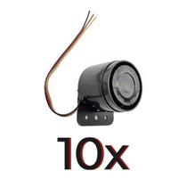 Kit 10 Sirene De Ré 12v 24v 2 Tons Com Redutor De Som Bivolt Kit 10 Sirene De Ré 12v 24v 2 Tons Com Redutor De Som Bivolt