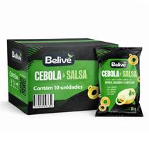 Kit 10 Snack Multigrãos Cebola, Salsa e Lentilha BELIVE 35g