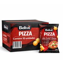 Kit 10 Snack Multigrãos Sabor Pizza s/ Gluten BELIVE 35g Kit 10 Snack Multigrãos Sabor Pizza s/ Gluten BELIVE 35g