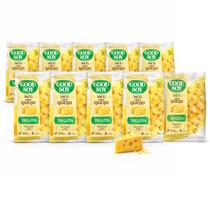 Kit 10 Snacks de Soja GOODSOY Sabor Queijo 25g - Sem Glúten