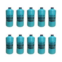 Kit 10 Solução Bateria Automotiva Densidade 1250 1 Litro