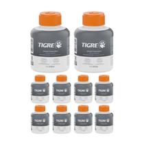 Kit 10 Solução Limpadora Preparadora 200ml Tigre