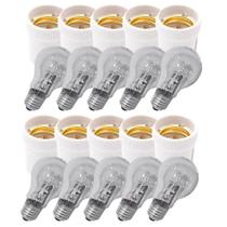 Kit 10 Soquete Bocal De Porcelana E27 + 10 Lâmpada 100w 110v Kit 10 Soquete Bocal De Porcelana E27 + 10 Lâmpada 100w 110v