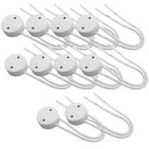 Kit 10 soquete fluor lamp tubular t5 c/ rabicho