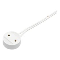 Kit 10 Soquete T8 Lâmpada Tubular Com Rabicho + 10 Presilhas