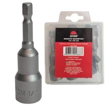 Kit 10 Soquetes Magnéticos 1/2 x 64mm Sextavado Profissional