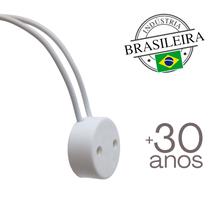 Kit 10 Soquetes para Lâmpada Tubular LED T8 Soquete G13