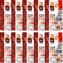 Kit 10 Soy Protein Caramelo e Flor de Sal Rakkau 600g Vegano