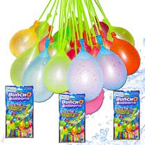 kit 10 Splash Ball Balão bexiga Com Enchedor De Água 1110un