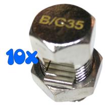 Kit 10 Split Bolt Conector Parafuso Fendido 35mm para Emenda Cabos Kit 10 Split Bolt Conector Parafuso Fendido 35mm para Emenda Cabos