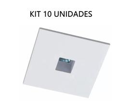 Kit 10 Spot Embutir Quadrado Mini laser Olho De Moscou Para LED MR11 Kit 10 Spot Embutir Quadrado Mini laser Olho De Moscou Para LED MR11