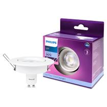 Kit 10 Spots Led Redondo 5W 350Lm Gu10 Bivolt Philips Kit 10 Spots Led Redondo 5W 350Lm Gu10 Bivolt Philips