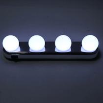 kit 10 Studio Glow Luz De Espelho Camarim Led 4 Lampadas