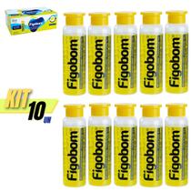 Kit 10 Suplemento Alimentar Composto Para O Figado FIGOBOM 10ML