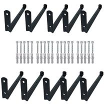 Kit 10 Suporte Mão Francesa Invertido 20CM Kit 10 Suporte Mão Francesa Invertido 20CM