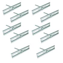 Kit 10 Suporte Para Luminária E Lustre Pé De Galinha